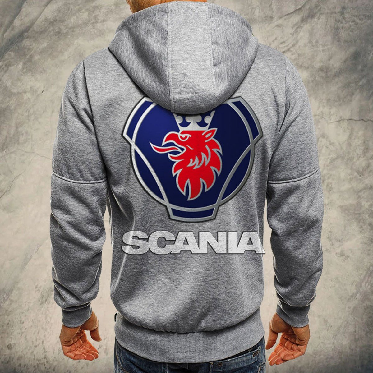 Scania Kapuzensweatjacke – Bild 7