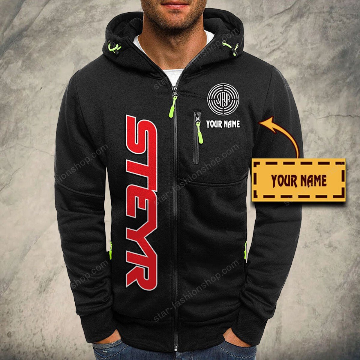 Steyr Kapuzensweatjacke – Bild 2
