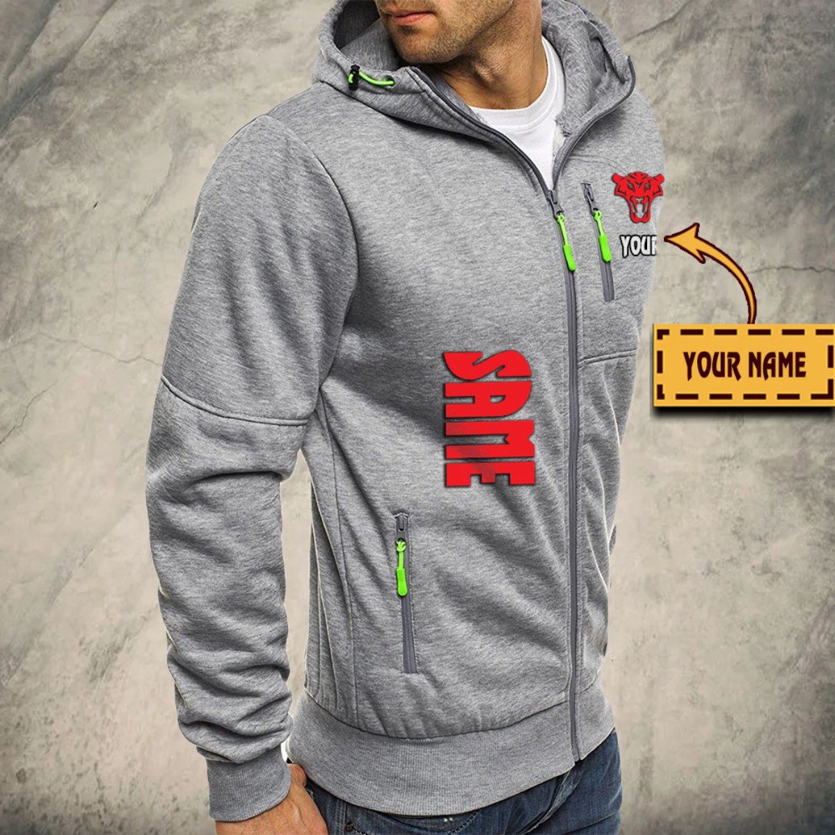 Same Kapuzensweatjacke – Bild 6