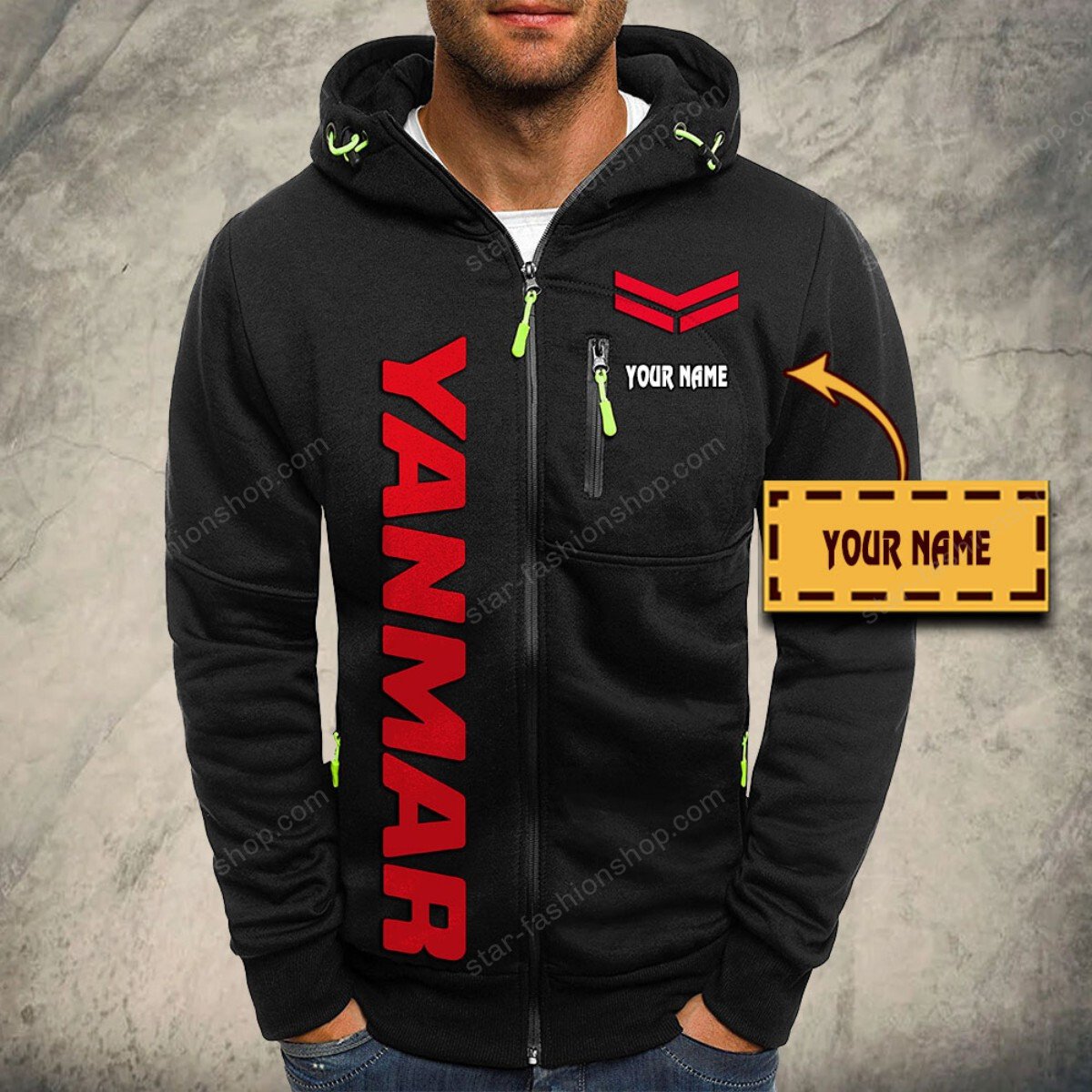 Yanmar Kapuzensweatjacke – Bild 2