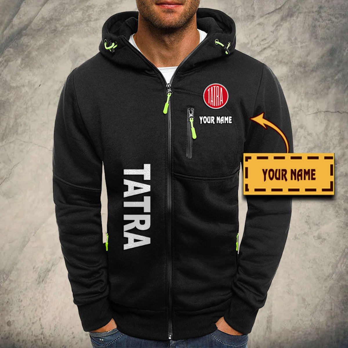 Tatra Kapuzensweatjacke – Bild 2