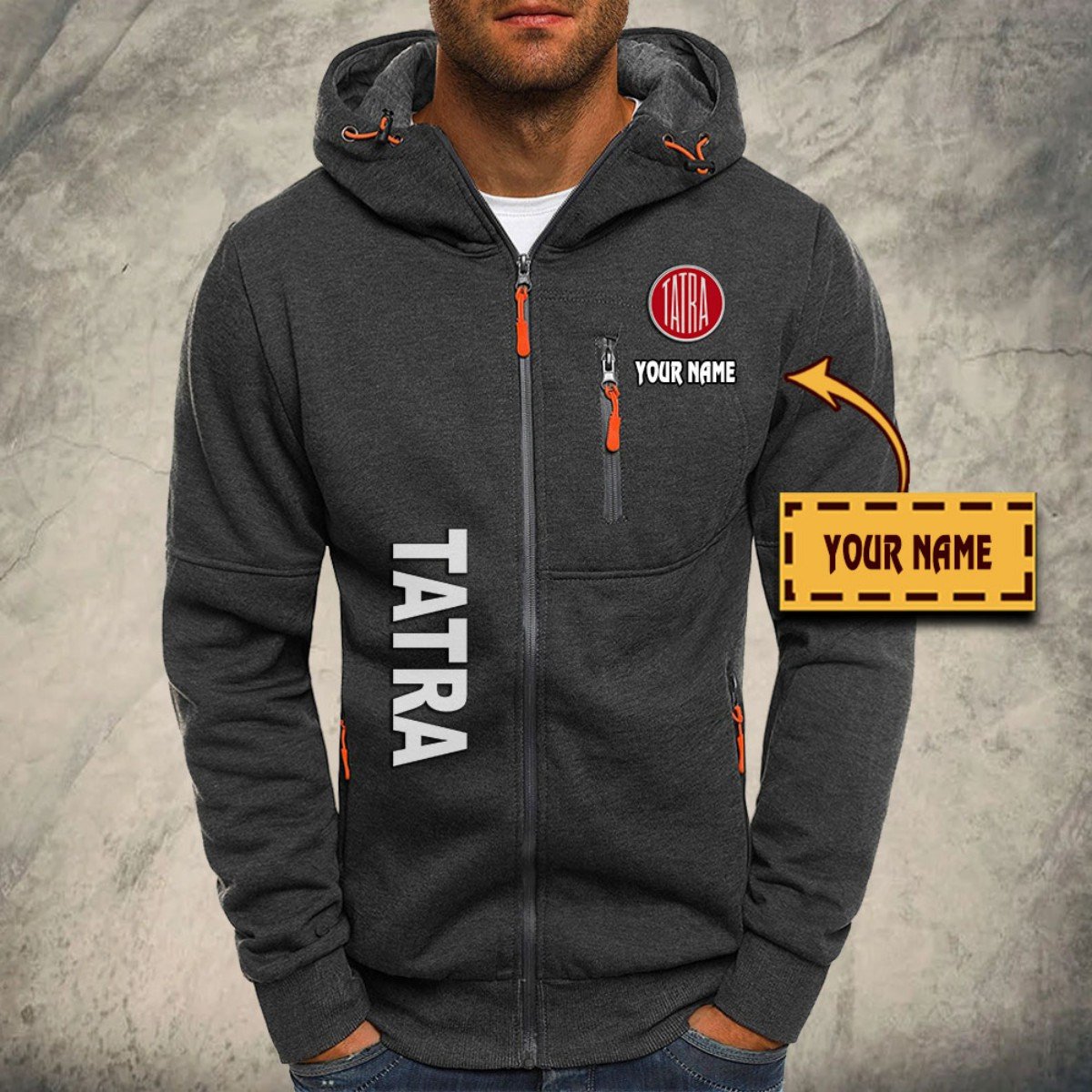 Tatra Kapuzensweatjacke – Bild 4
