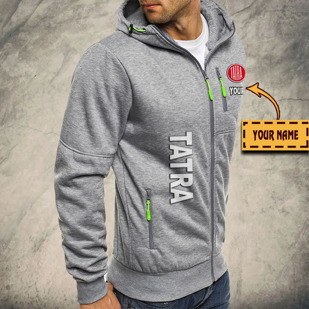 Tatra Kapuzensweatjacke – Bild 6