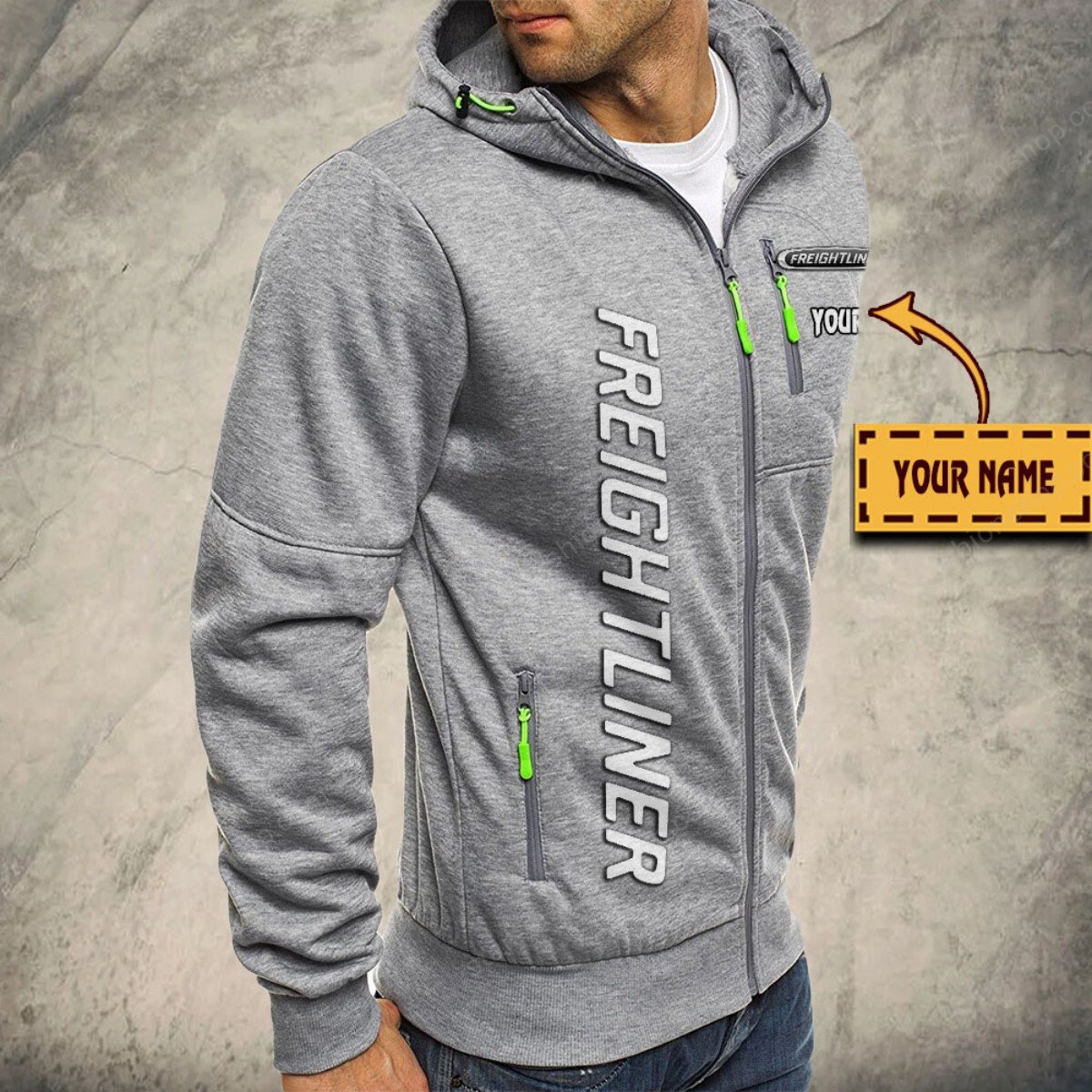 Freightliner Kapuzensweatjacke – Bild 6