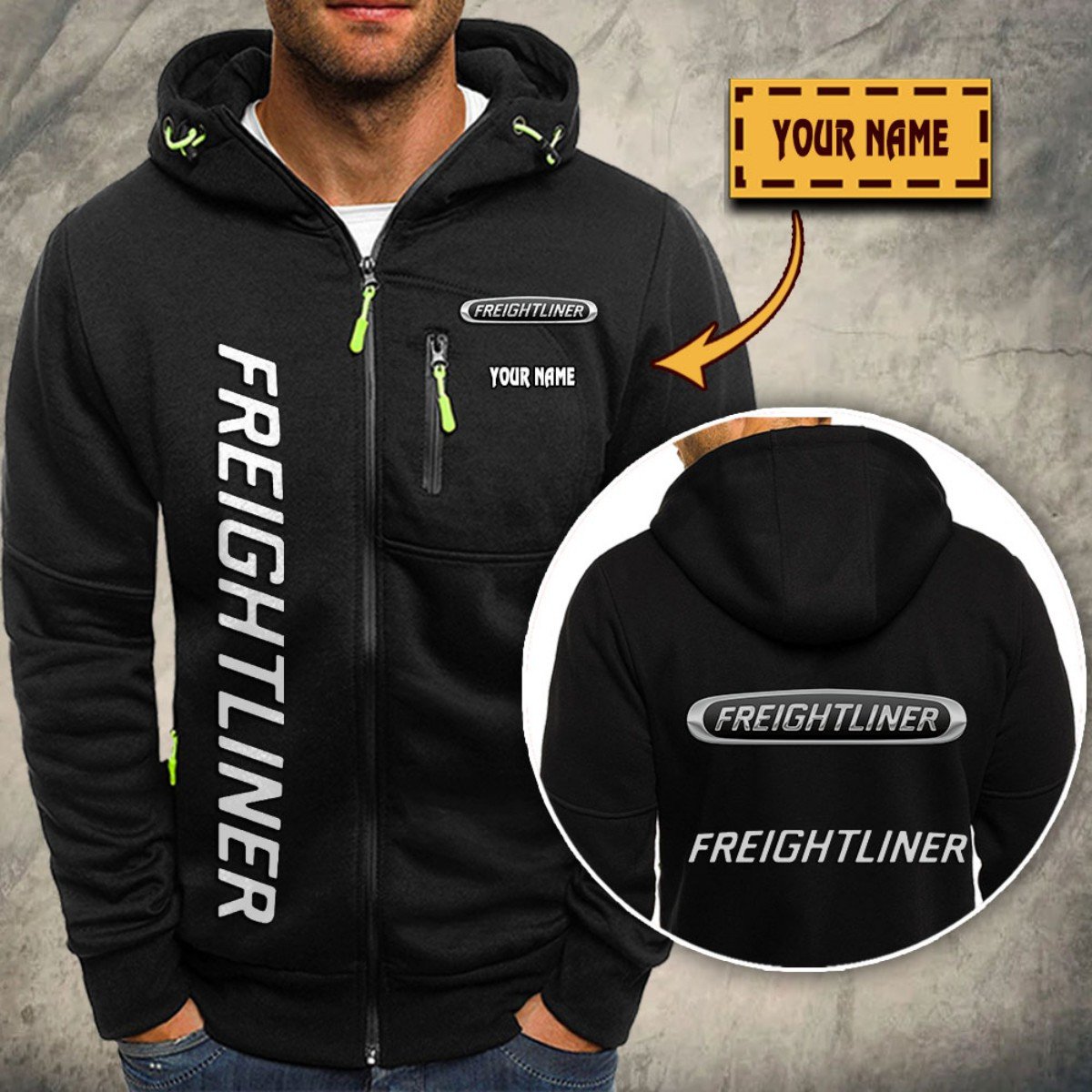 Freightliner Kapuzensweatjacke