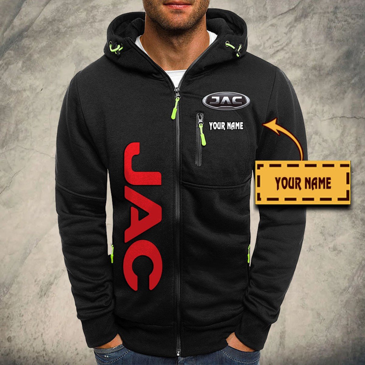 JAC Truck Kapuzensweatjacke – Bild 2