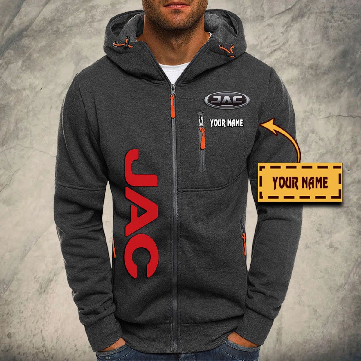 JAC Truck Kapuzensweatjacke – Bild 4