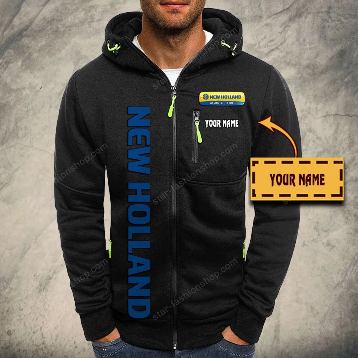 New Holland Kapuzensweatjacke – Bild 2