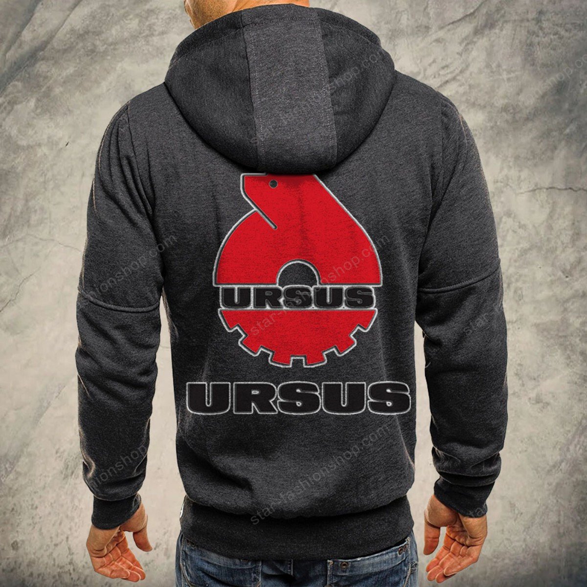 Ursus Kapuzensweatjacke – Bild 5
