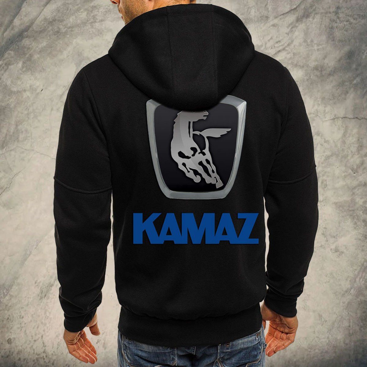 Kamaz Kapuzensweatjacke – Bild 3