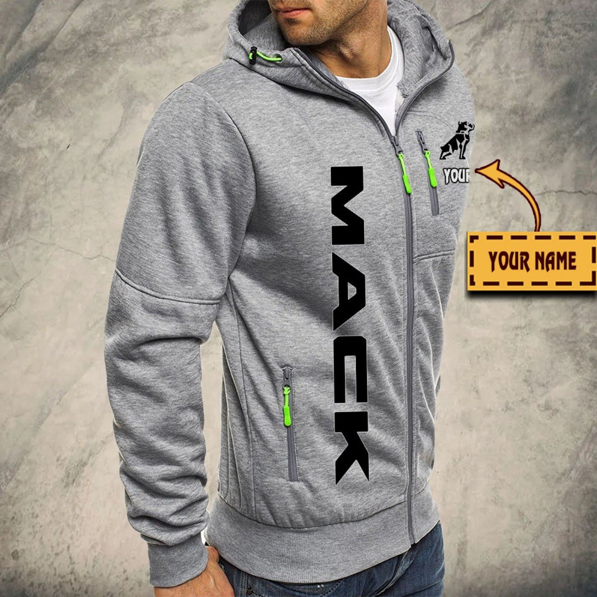 Mack Kapuzensweatjacke – Bild 6