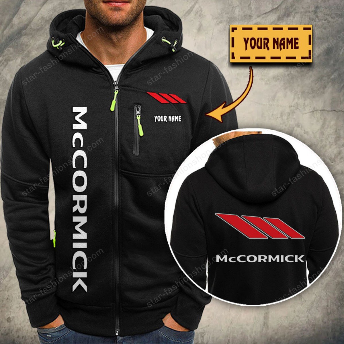 McCormick Kapuzensweatjacke