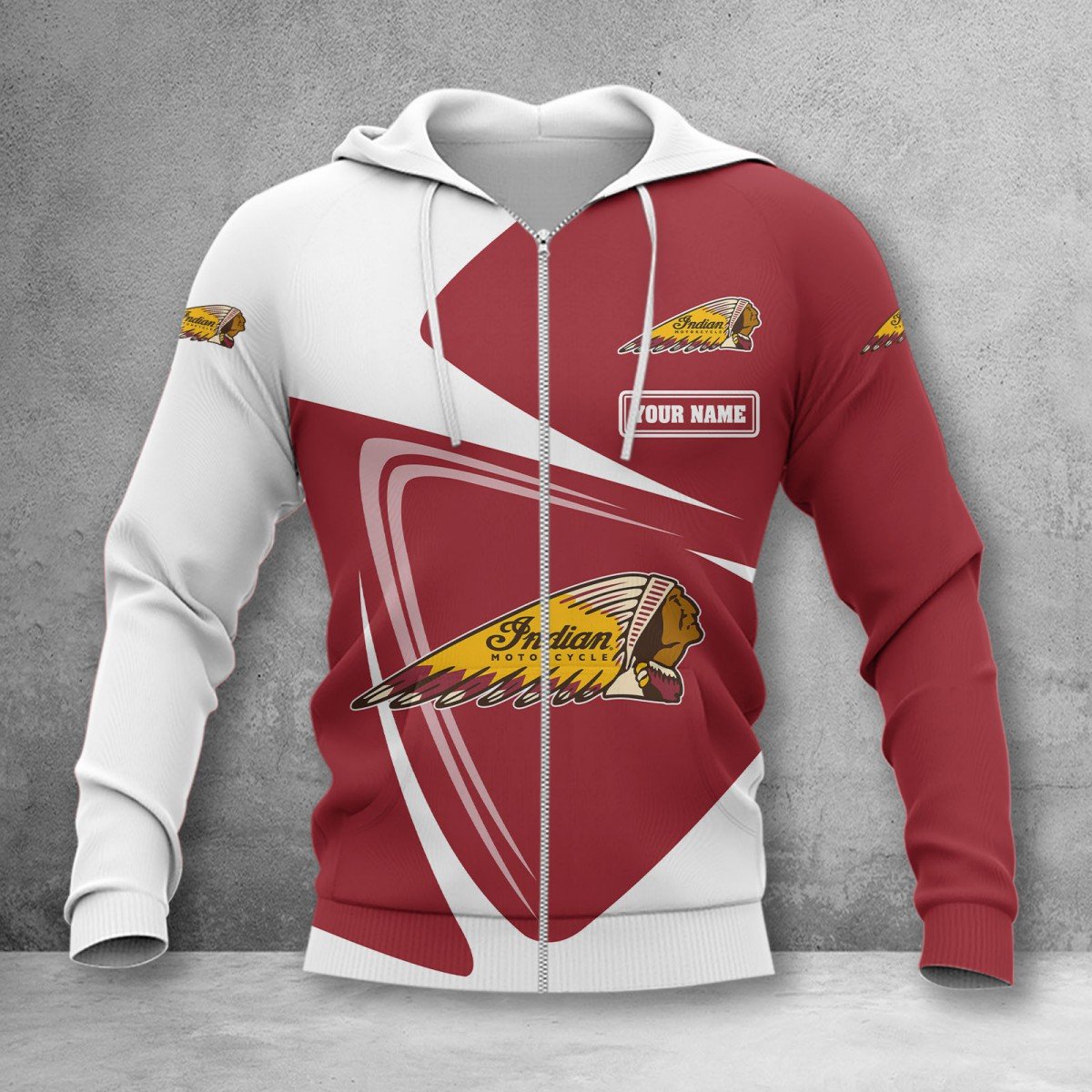 Indian Motorcycle Zip Hoodie