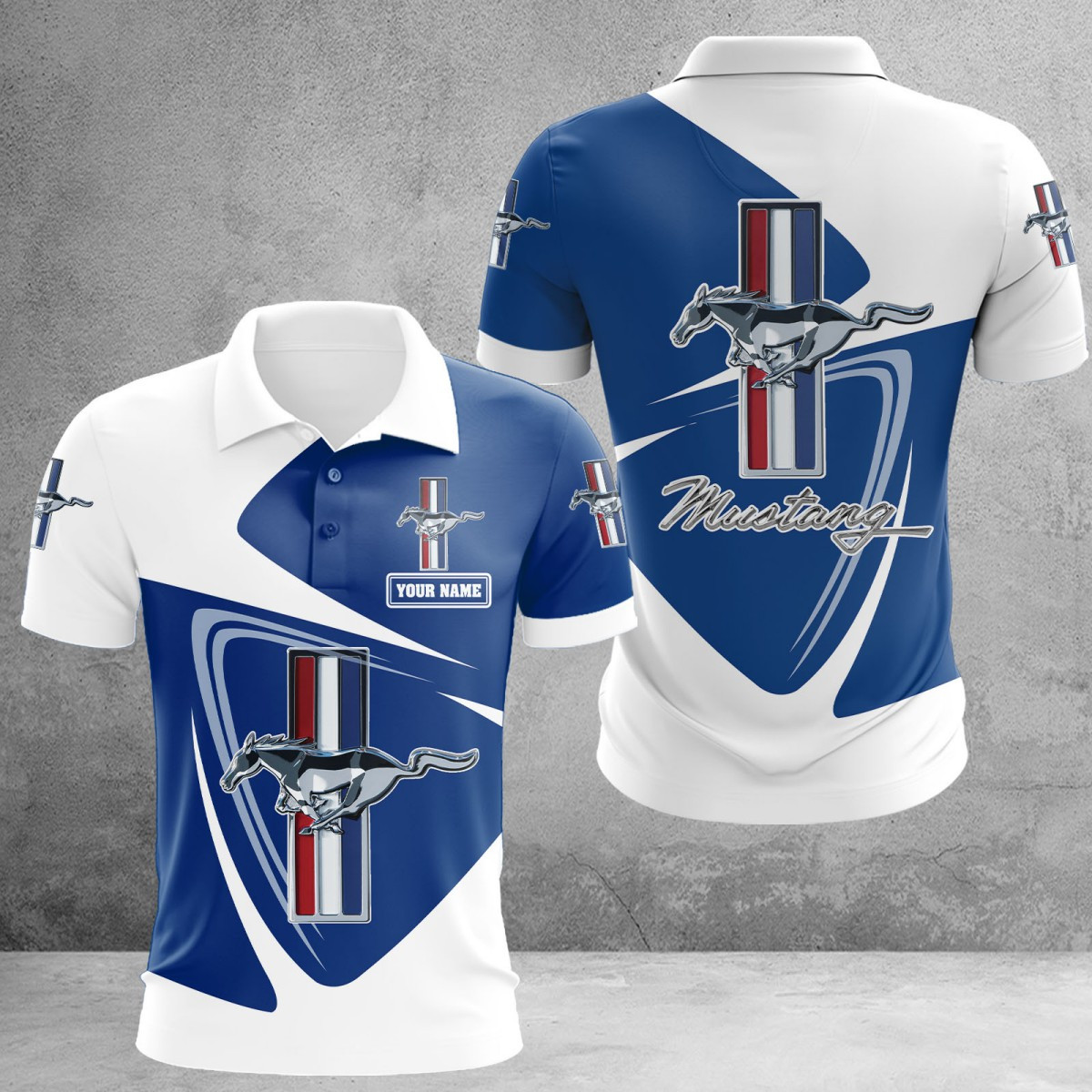 Ford Mustang Poloshirt