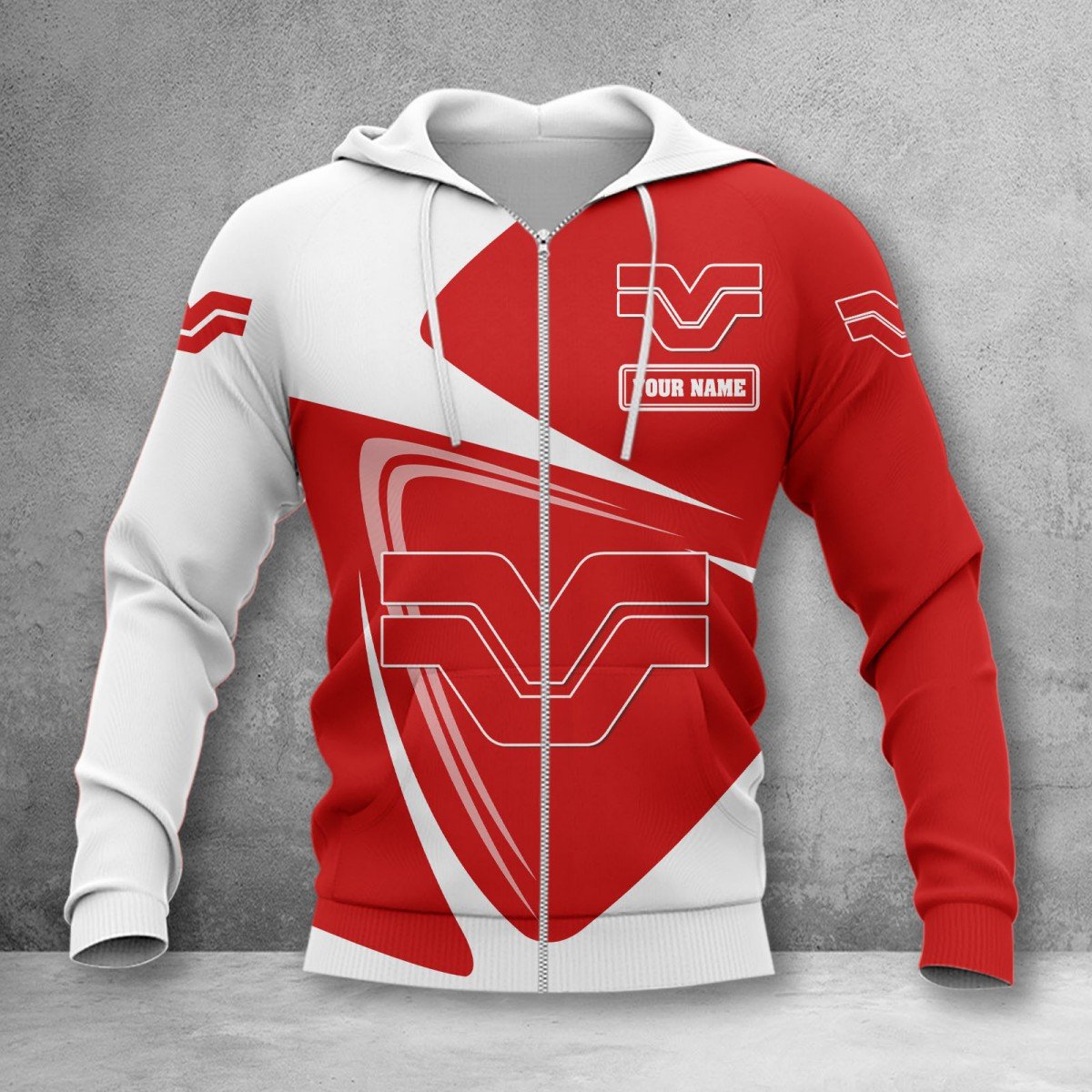 Versatile Zip Hoodie