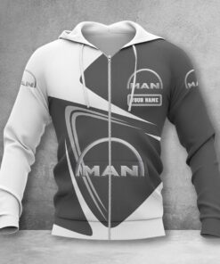MAN Truck Zip Hoodie