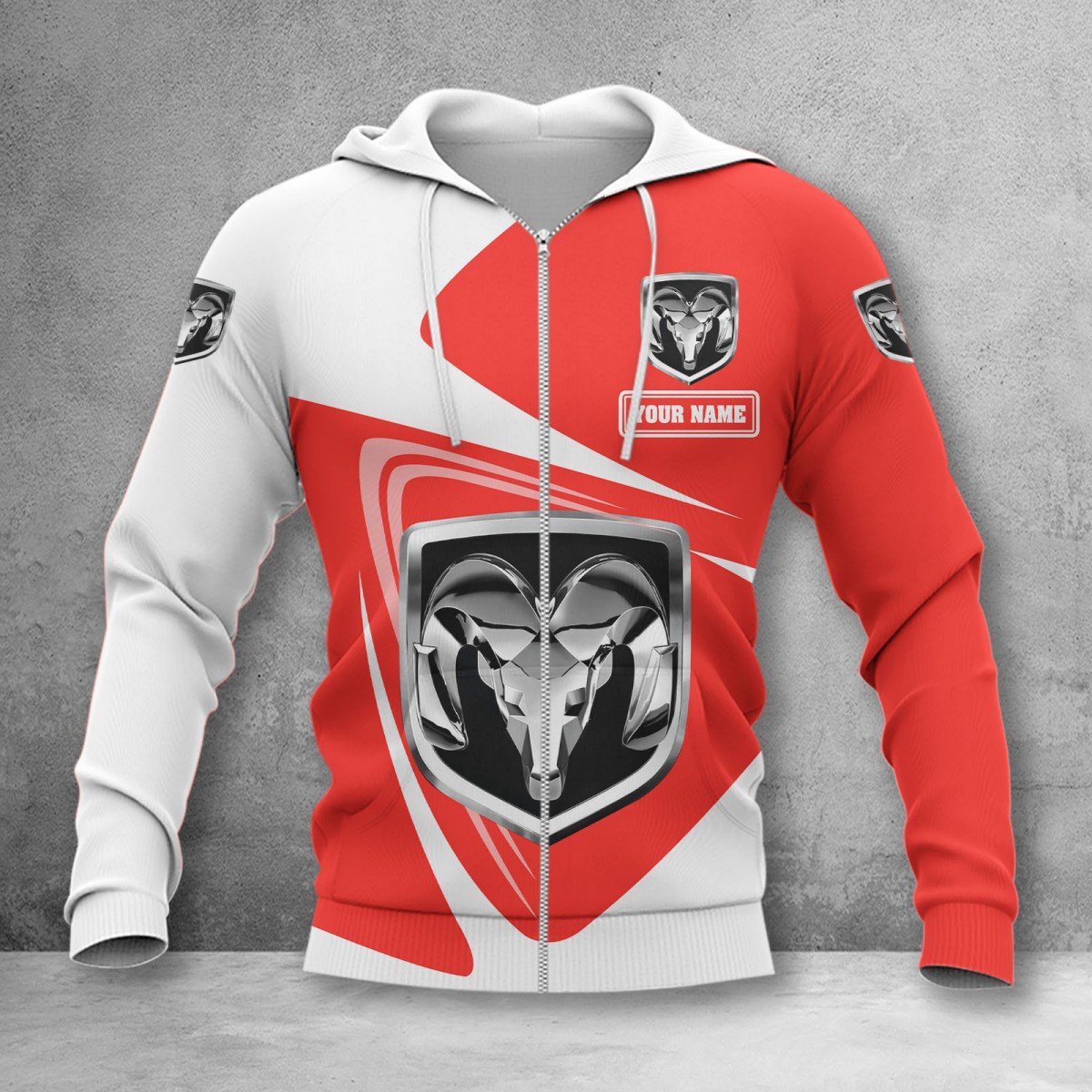 Ram Truck Zip Hoodie