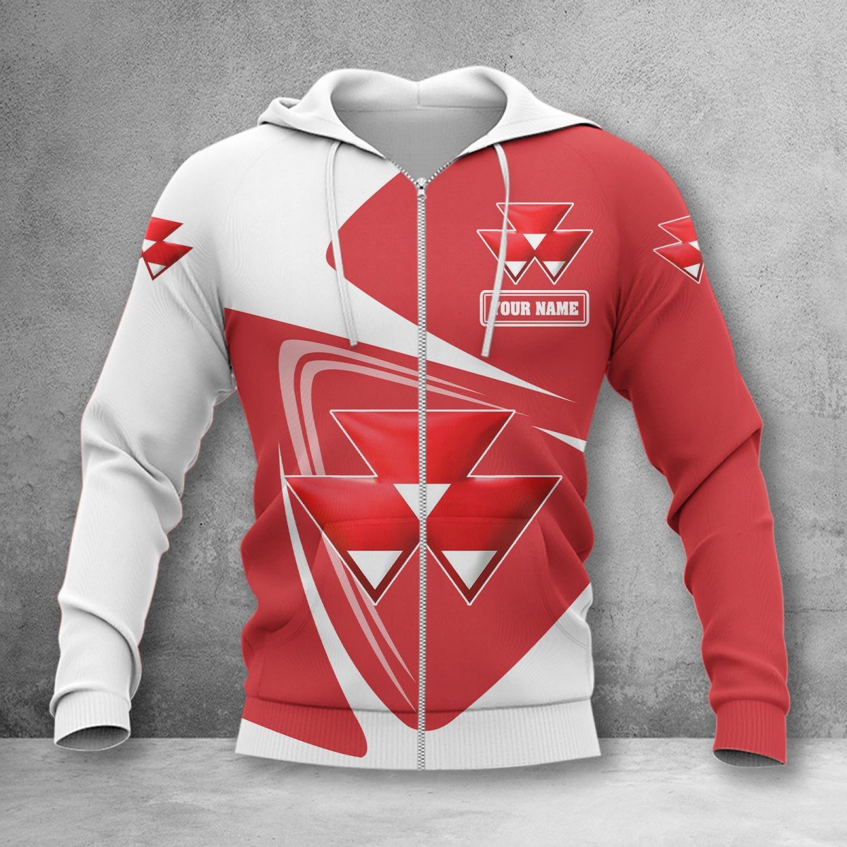Massey Ferguson Zip Hoodie