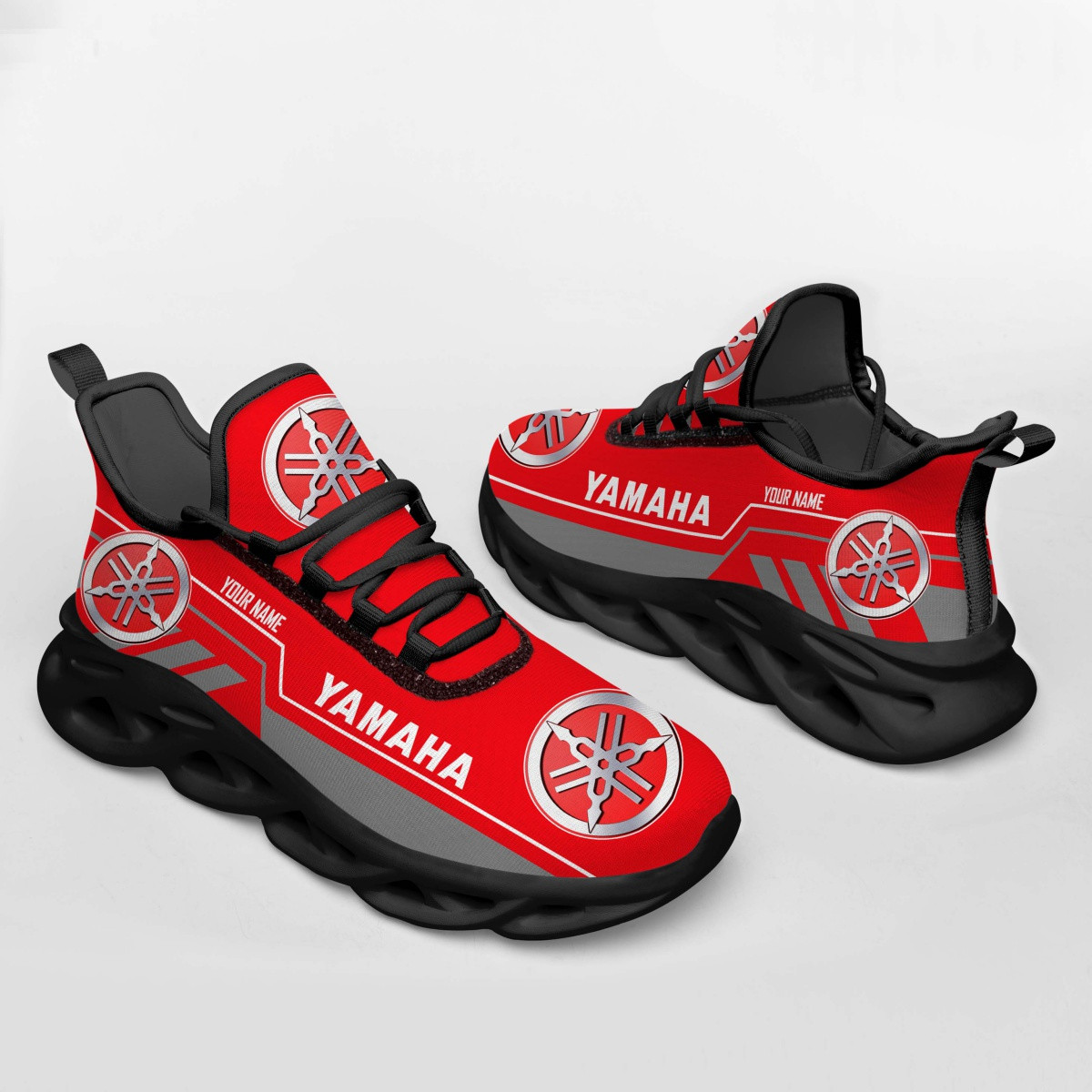 Yamaha Red Schuhe – Bild 2