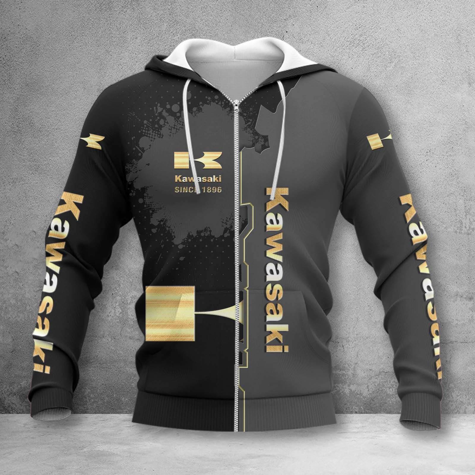 Kawasaki Zip Hoodie