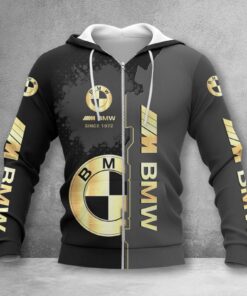 BMW M Car Zip Hoodie