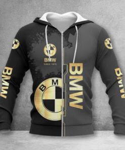 BMW Car Zip Hoodie
