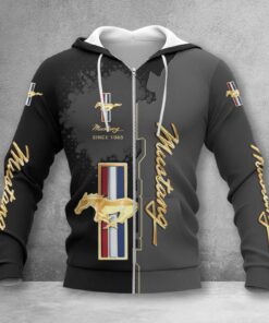 Ford Mustang Zip Hoodie