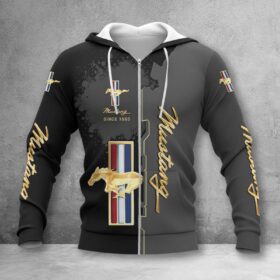 Ford Mustang Zip Hoodie