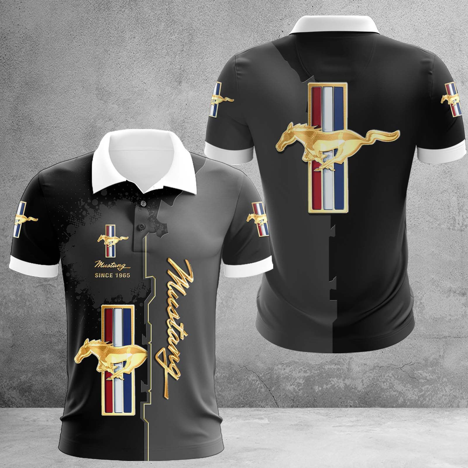 Ford Mustang Poloshirt
