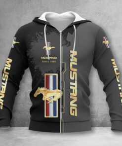 Ford Mustang Zip Hoodie