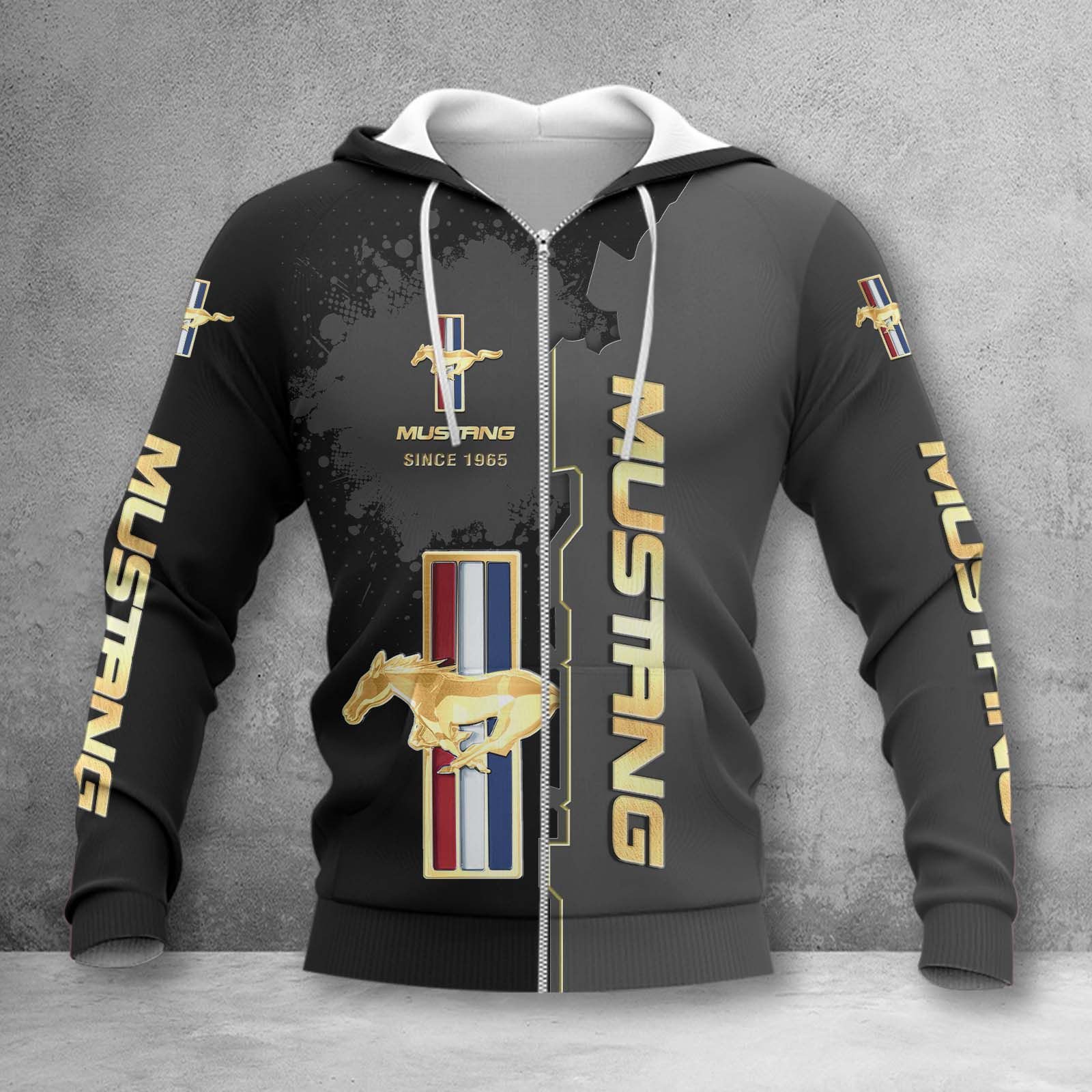 Ford Mustang Zip Hoodie