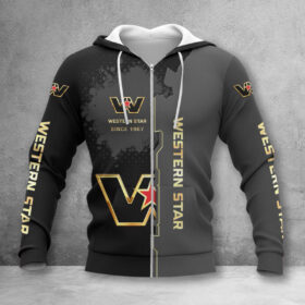 Western Star Zip Hoodie