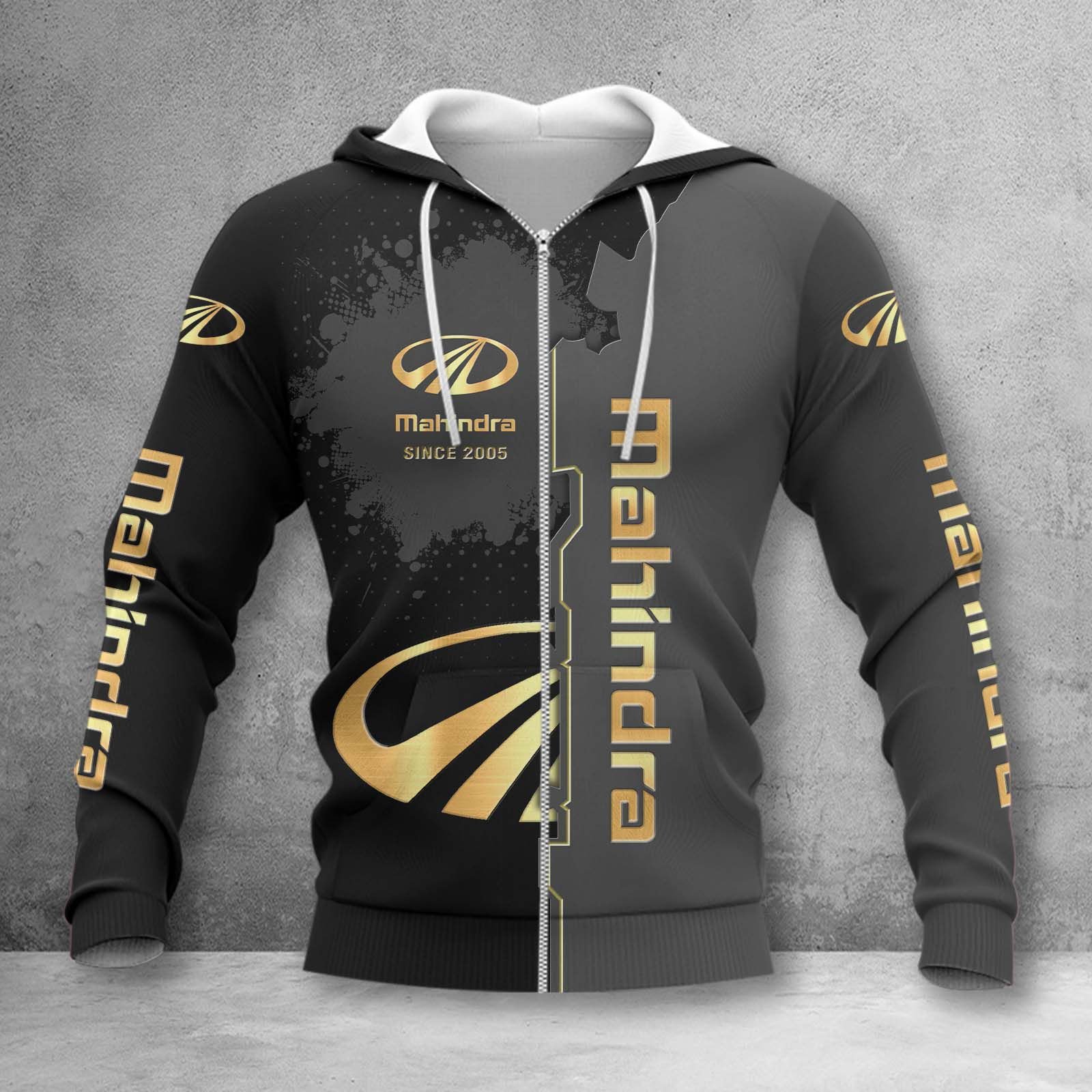 Mahindra Zip Hoodie