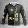 JCB Agricultural Tractors Zip Hoodie