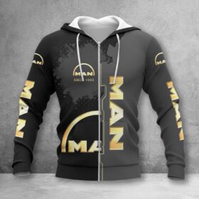 MAN Truck Zip Hoodie