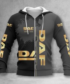 DAF Trucks Zip Hoodie