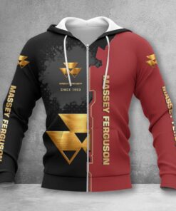 Massey Ferguson Zip Hoodie