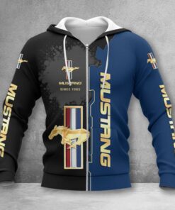 Ford Mustang Zip Hoodie