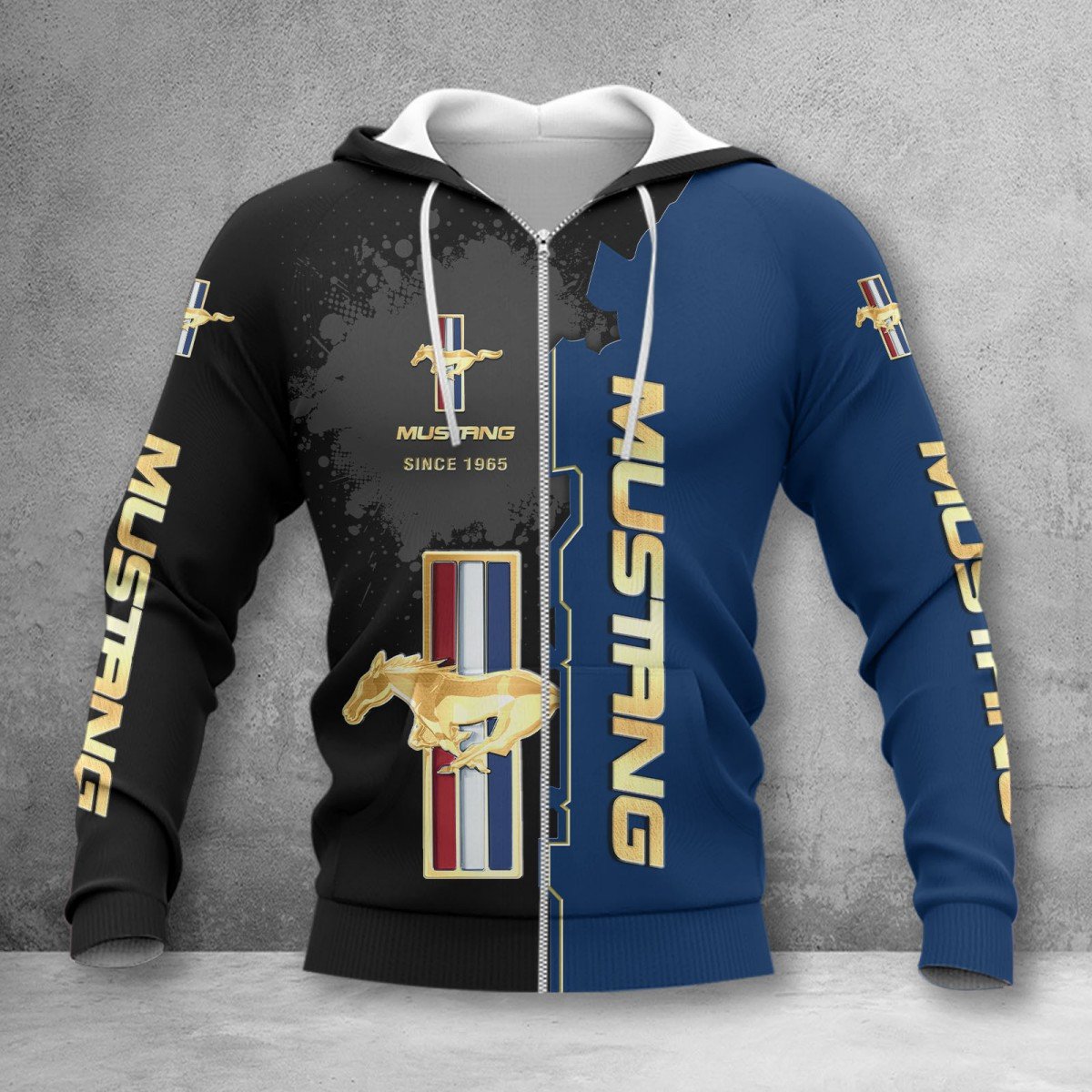 Ford Mustang Zip Hoodie