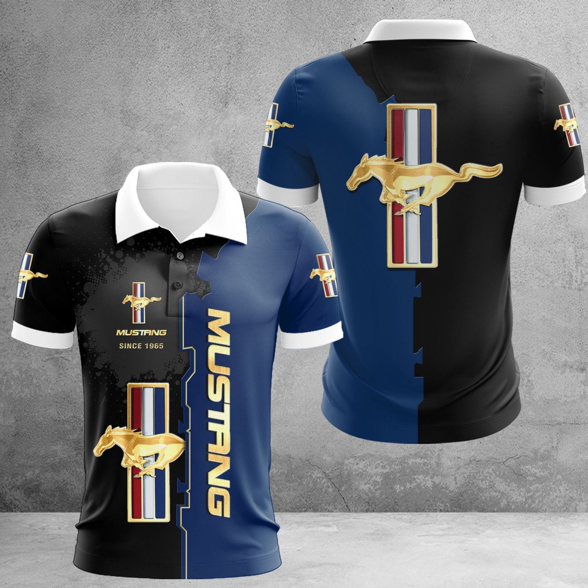 Ford Mustang Poloshirt