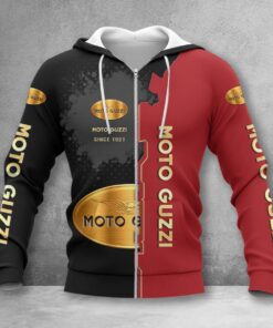 Moto Guzzi Zip Hoodie
