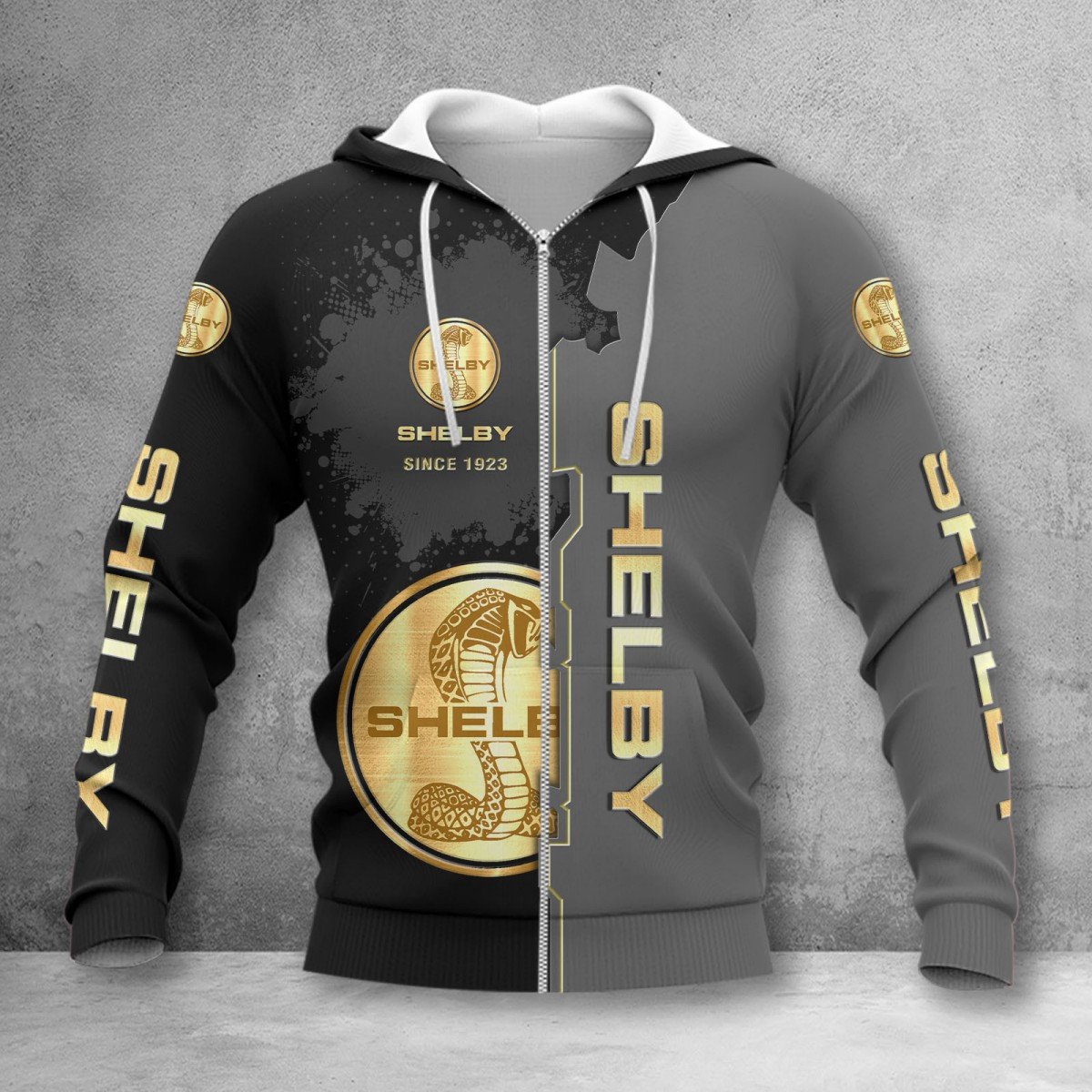 Ford Shelby Zip Hoodie