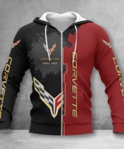 Chevrolet Corvette Zip Hoodie