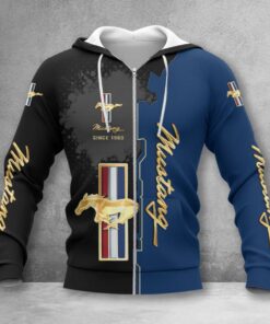 Ford Mustang Zip Hoodie