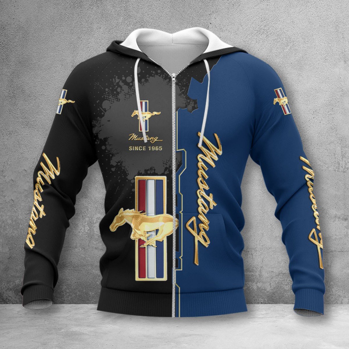 Ford Mustang Zip Hoodie