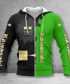 Kawasaki Zip Hoodie