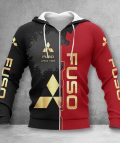 Mitsubishi Fuso Zip Hoodie