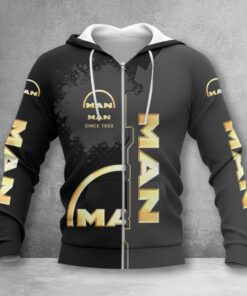 MAN Truck Zip Hoodie