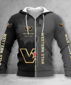 Western Star Zip Hoodie