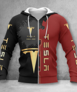 Tesla Zip Hoodie